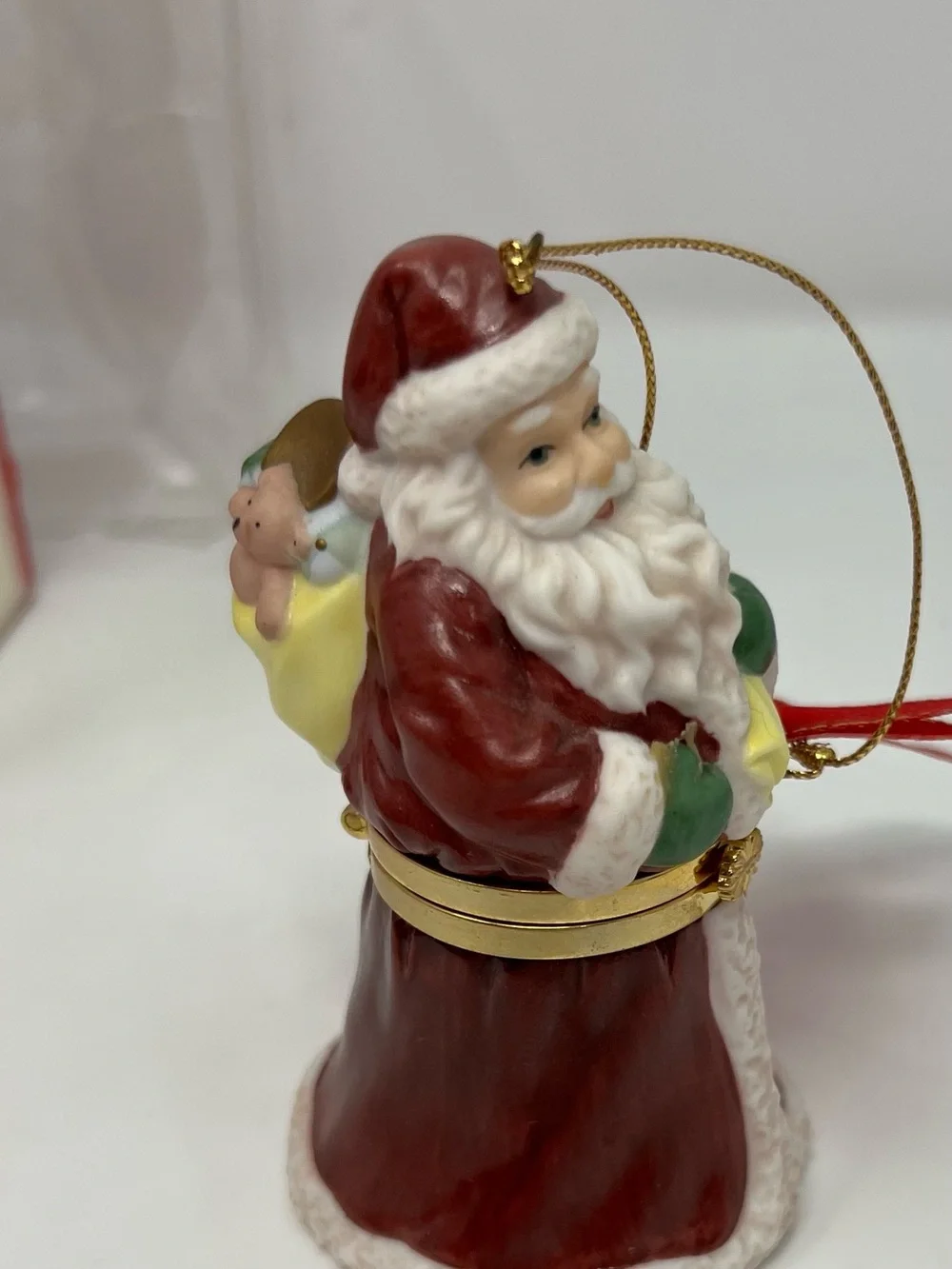 Spode santa hinged